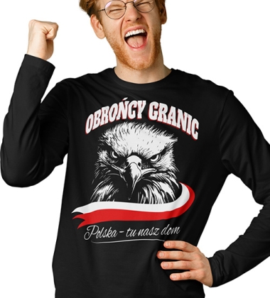 LONGSLEEVE PATRIOTYCZNI POLSKA TU NASZ DOM